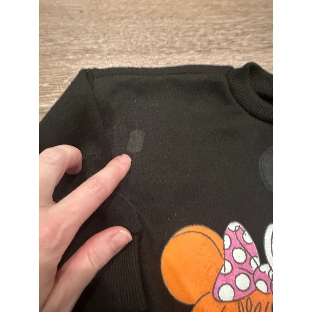 Disney NWT halloween Minnie Mouse sweats outfit 12‎ months